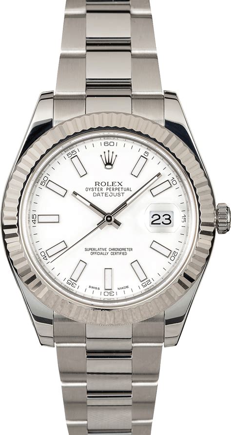 rolex 116334 white|pre owned rolex datejust finance.